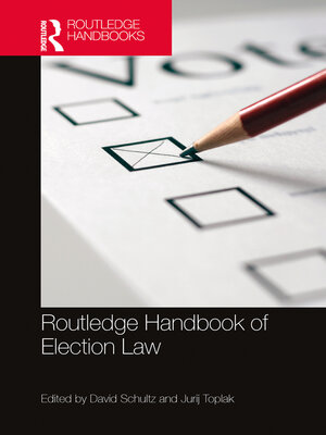 cover image of Routledge Handbook of Election Law